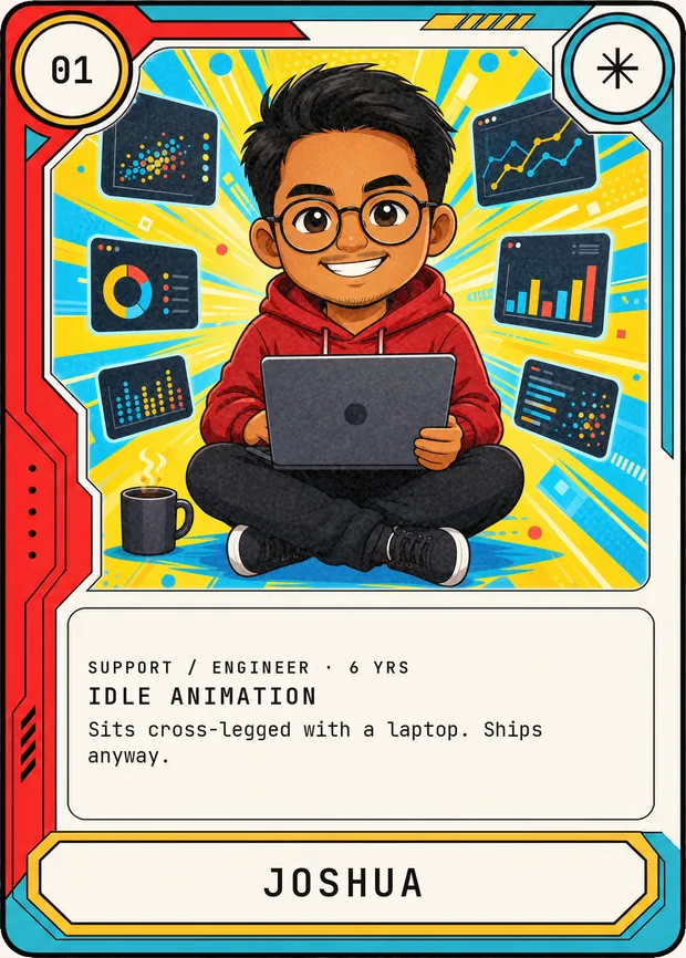 Card face, JOSHUA